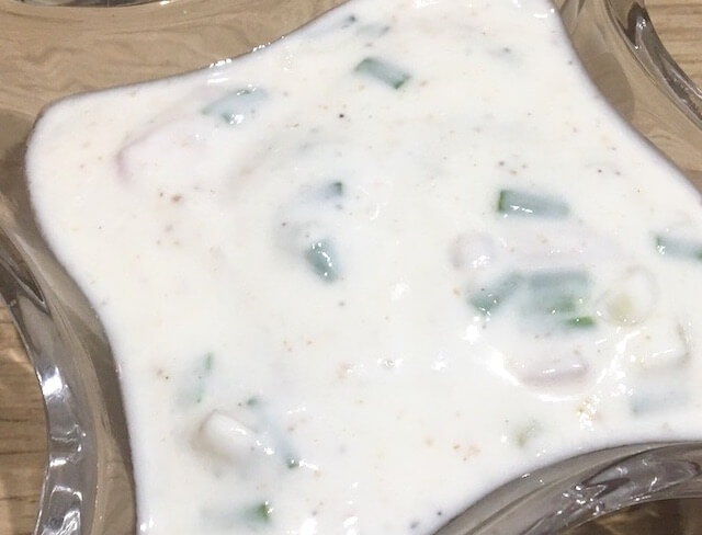 Sauce au yaourt au lait de brebis